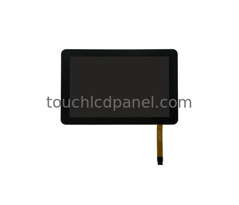 400 Nits 10,1in LCD-Display-Panel mit 3 Schichten 4 Draht Resistive Touch-Panel für Flush Mount