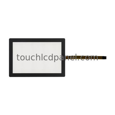 10ms Reaktionszeit 10,1'' 5 Wire Resistive Touch Panel mit schwarzer Bezel Oberflächenhärte 3H