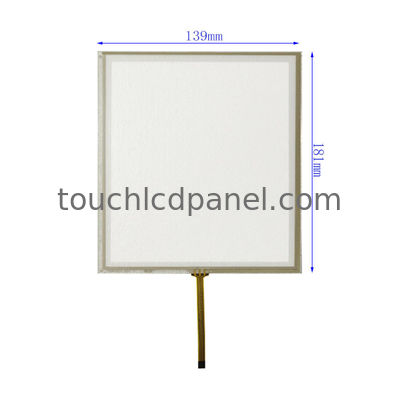 8 Zoll 163mm X 121mm Aktivbereich Resistiver Touchscreen Monitor mit 73% Übertragbarkeit