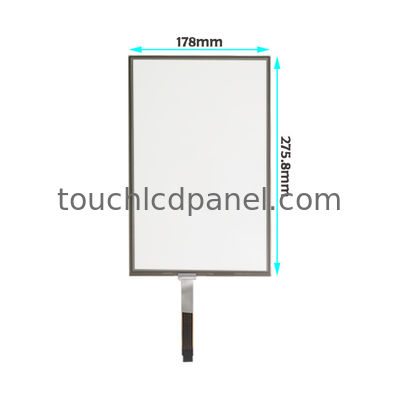 12.1'' Breitbildschirm 1280 X 800 5 Drahtresistive Touch Panel mit 275,8 X 178 X 2,1 mm Umriss