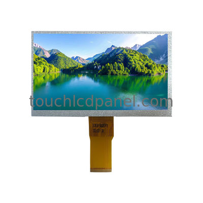 7-Zoll-LCD-Panel mit 50-Pin-Laser und 68-mm-FPC-Verbindungskabeln mit 1024 x 600 Auflösung und 400 Nits Helligkeit