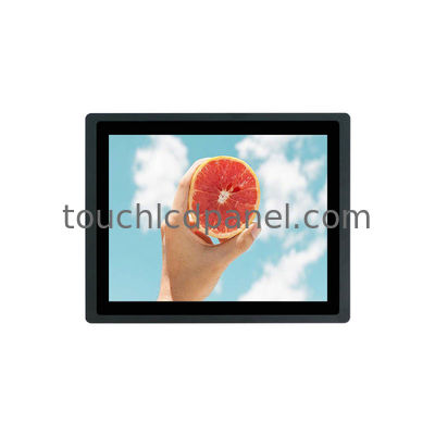 12,1-Zoll-1024x768-Touchscreen-Monitor mit Aluminiumlegierungsrahmen, von außen für industrielle Bedienfelder eingebettet