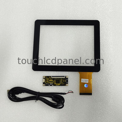 8,0-Zoll Multi-Touch-Kapazitiv-Touch-Glas mit Plug-and-Play-USB-Schnittstelle für präzise Touch-Steuerung und Langlebigkeit